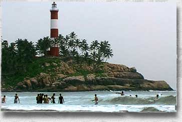 Lighthouse in Kovalam